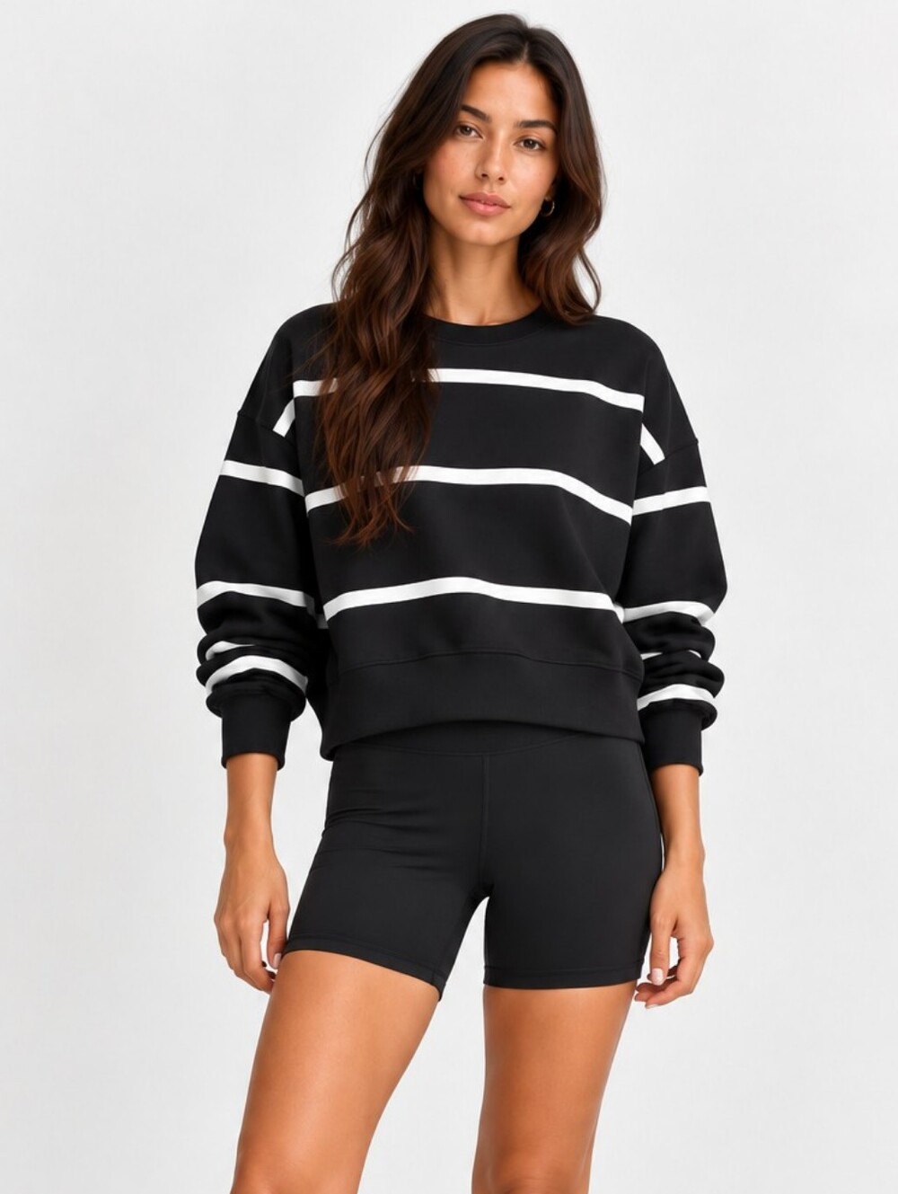 Lululemon Perfectly Oversized Cropped Crew Sweatshirt Size 4